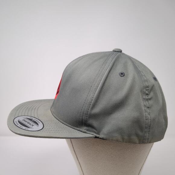 Volcom Stone Snapback Hat Green One Size Embroidered Logo Adjustable - Picture 3 of 9